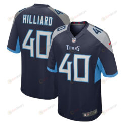 Dontrell Hilliard Tennessee Titans Game Player Jersey - Navy