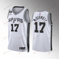 Doug McDermott 17 San Antonio Spurs 2022-23 Association Edition White Men Jersey Swingman