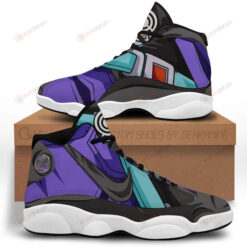 Dragon Ball Trunks Anime Air Jordan 13 Shoes Sneakers In Purple