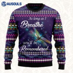 Dragonfly Angel Ugly Sweaters For Men Women Unisex