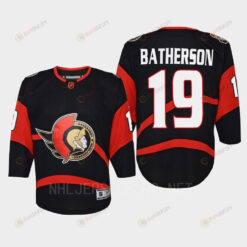 Drake Batherson 19 Ottawa Senators 2022 Special Edition 2.0 Retro Youth Jersey Black