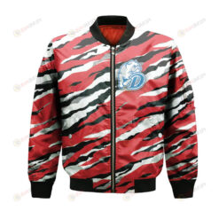 Drake Bulldogs Bomber Jacket 3D Printed Sport Style Team Logo Pattern