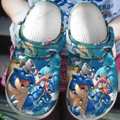 Drake Tsu Pokemon Crocs Crocband Clog Comfortable Water Shoes - AOP Clog