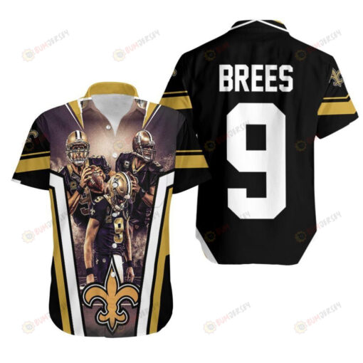 Drew Brees 9 New Orleans ??3D Printed Hawaiian Shirt