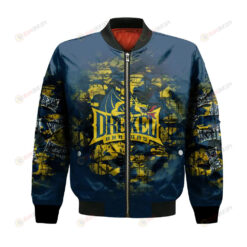 Drexel Dragons Bomber Jacket 3D Printed Camouflage Vintage