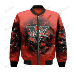 Drummondville Voltigeurs Bomber Jacket 3D Printed Camouflage Vintage