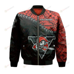 Drummondville Voltigeurs Bomber Jacket 3D Printed Grunge Polynesian Tattoo