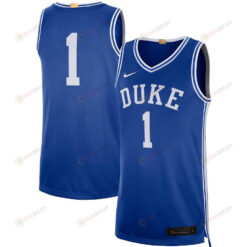 Duke Blue Devils 1 Limited Basketball Men Jersey - Royal