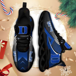 Duke Blue Devils Logo Thin Stripe Pattern 3D Max Soul Sneaker Shoes