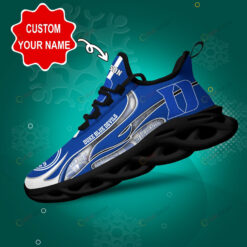 Duke Blue Devils Logo Unique Pattern Custom Name 3D Max Soul Sneaker Shoes