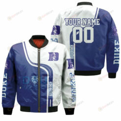 Duke Blue Devils NCAA 3D Customized Pattern Bomber Jacket