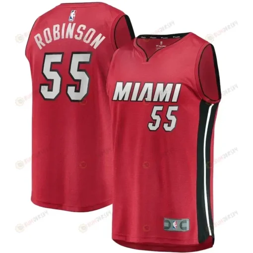 Duncan Robinson Miami Heat Fast Break Player Jersey - Statement Edition - Red