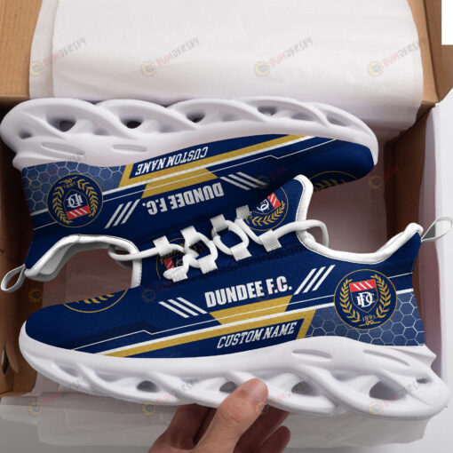 Dundee Logo Custom Name Pattern 3D Max Soul Sneaker Shoes