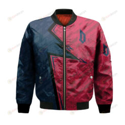 Duquesne Dukes Bomber Jacket 3D Printed Abstract Pattern Sport