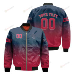 Duquesne Dukes Fadded Bomber Jacket 3D Printed