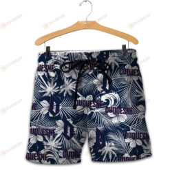 Duquesne Dukes Men Shorts Tropical Seamless