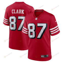 Dwight Clark 87 San Francisco 49ers Retired Alternate Game Jersey - Scarlet
