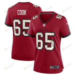 Dylan Cook Tampa Bay Buccaneers Women's Game Player Jersey - Red
