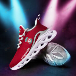 EPL Liverpool Logo Pattern 3D Max Soul Sneaker Shoes In Red