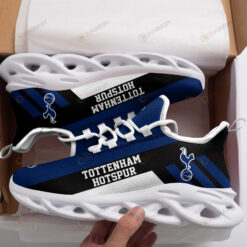 EPL Tottenham Hotspur Logo Pattern Custom Name 3D Max Soul Sneaker Shoes