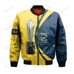 East Tennessee State Buccaneers Bomber Jacket 3D Printed 2022 National Champions Legendary