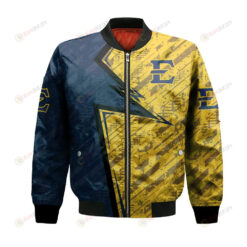 East Tennessee State Buccaneers Bomber Jacket 3D Printed Abstract Pattern Sport