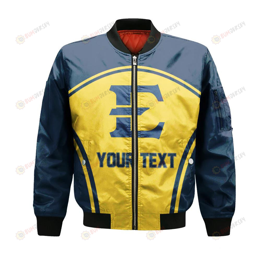 East Tennessee State Buccaneers Bomber Jacket 3D Printed Curve Style Sport