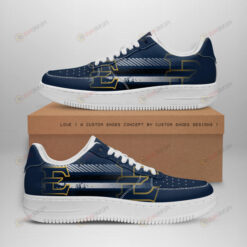 East Tennessee State Buccaneers Logo Pattern Air Force 1 Printed In Blue