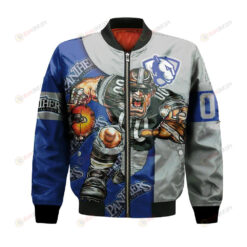 Eastern Illinois Panthers Bomber Jacket 3D Printed Football