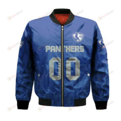Eastern Illinois Panthers Bomber Jacket 3D Printed Team Logo Custom Text And Number