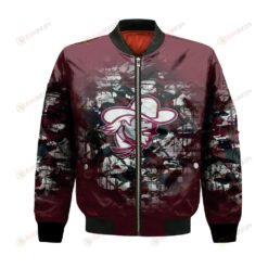 Eastern Kentucky Colonels Bomber Jacket 3D Printed Camouflage Vintage