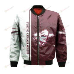 Eastern Kentucky Colonels Bomber Jacket 3D Printed Half Style