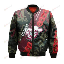 Eastern Kentucky Colonels Bomber Jacket 3D Printed Sport Style Keep Go on