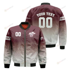 Eastern Kentucky Colonels Fadded Bomber Jacket 3D Printed