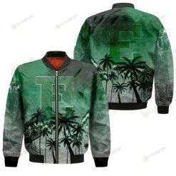 Eastern Michigan Eagles Bomber Jacket 3D Printed Coconut Tree Tropical Grunge
