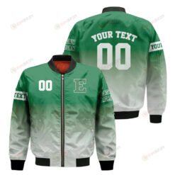 Eastern Michigan Eagles Fadded Bomber Jacket 3D Printed