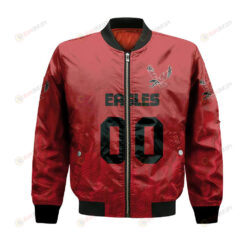 Eastern Washington Eagles Bomber Jacket 3D Printed Team Logo Custom Text And Number