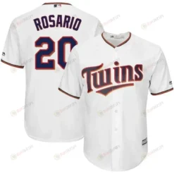 Eddie Rosario Minnesota Twins Alternate Cool Base Player Jersey - White