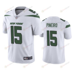 Eddy Pineiro 15 New York Jets White Vapor Limited Jersey