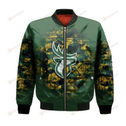 Edmonton Elks Bomber Jacket 3D Printed Camouflage Vintage