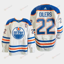 Edmonton Oilers 22 White Away Primegreen Jersey 2022-23