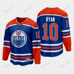 Edmonton Oilers Derek Ryan 10 2022-23 Home Royal Jersey Premier