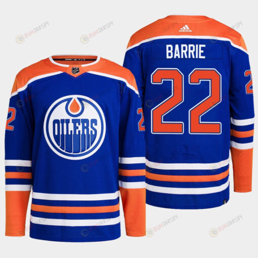 Edmonton Oilers Tyson Barrie 22 Royal Primegreen 2022-23 Home Jersey