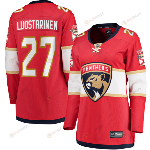 Eetu Luostarinen Florida Panthers Women's Home Breakaway Player Jersey - Red Jersey