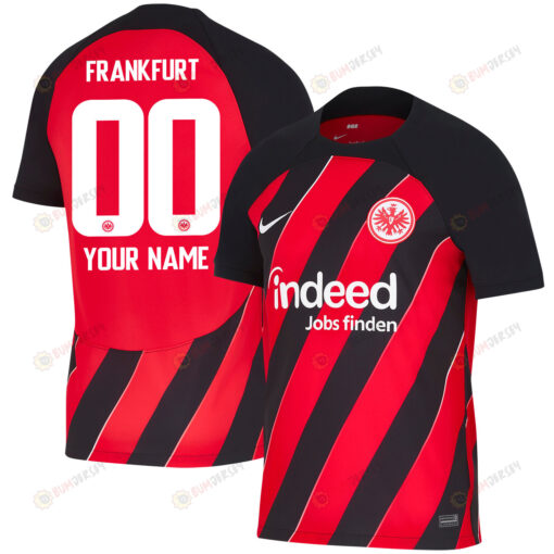 Eintracht Frankfurt 2023-24 Home Custom Men Jersey - Red