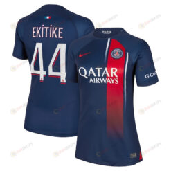 Ekitike 44 Paris Saint-Germain Women 2023/24 Home Jersey - Navy