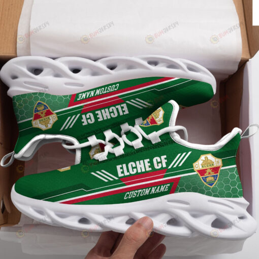 Elche Logo Custom Name Pattern 3D Max Soul Sneaker Shoes