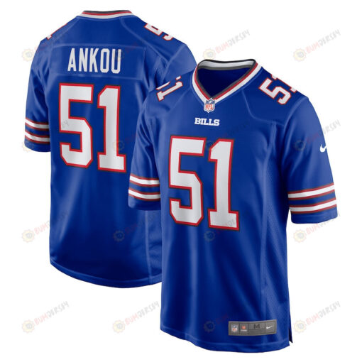 Eli Ankou 51 Buffalo Bills Home Game Player Jersey - Royal