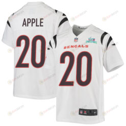 Eli Apple 20 Cincinnati Bengals Super Bowl LVII Champions Youth Jersey - White