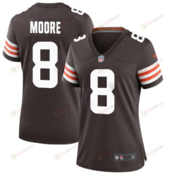 Elijah Moore 8 Cleveland Browns WoMen's Jersey - Brown